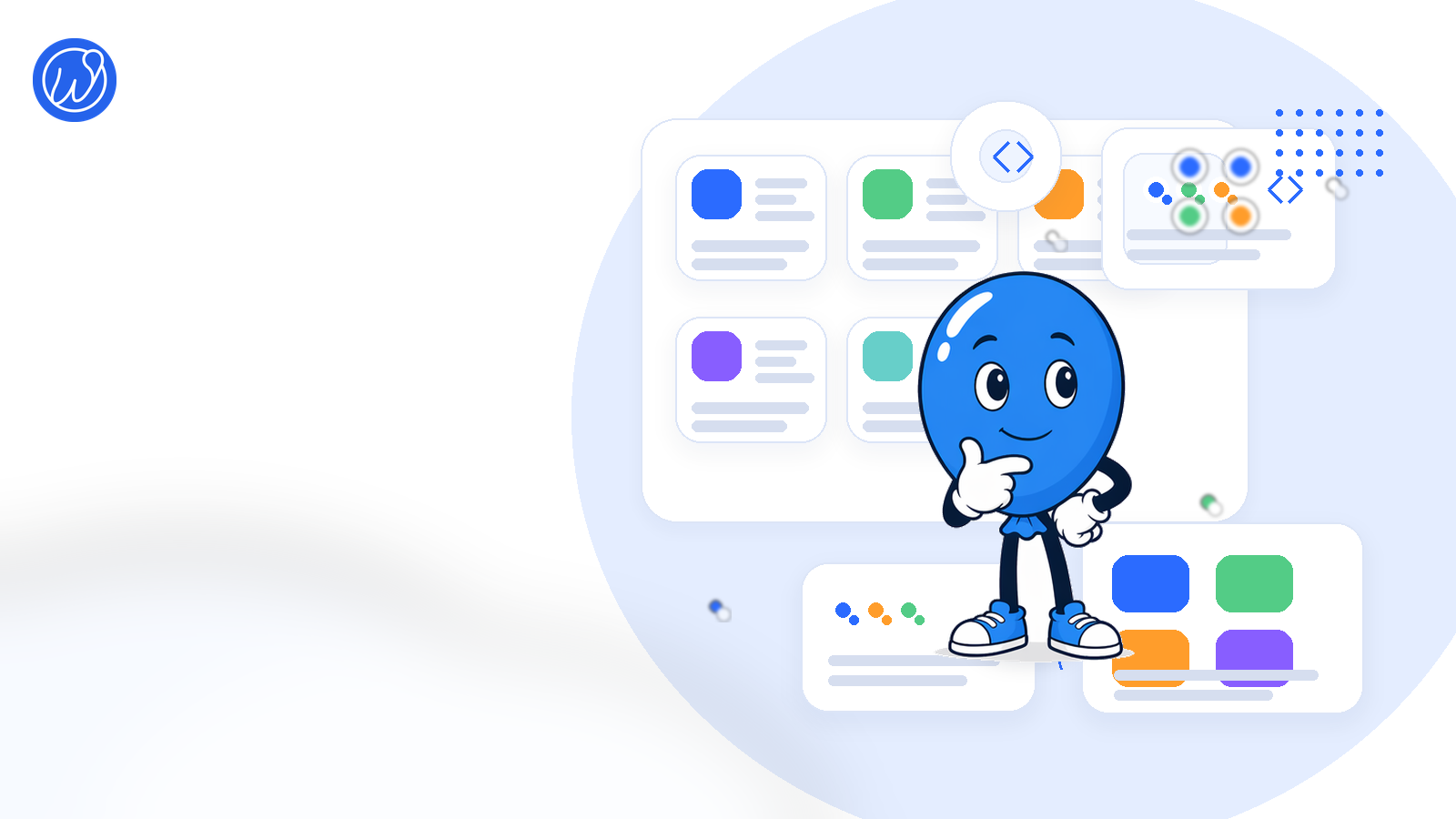 Ballonie a usar um portátil ao lado de um conjunto curado de painéis de apps desktop multi-conta.